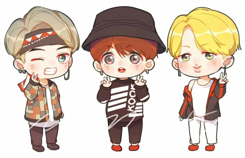 200 bộ ảnh chibi ngầu lòi, cool, swag cho avatar và hình nền của bạn