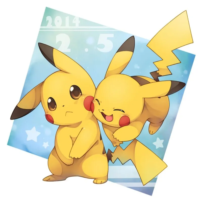 250 hình ảnh chibi pikachu cute nhất cho những ai yêu thích Pokemon