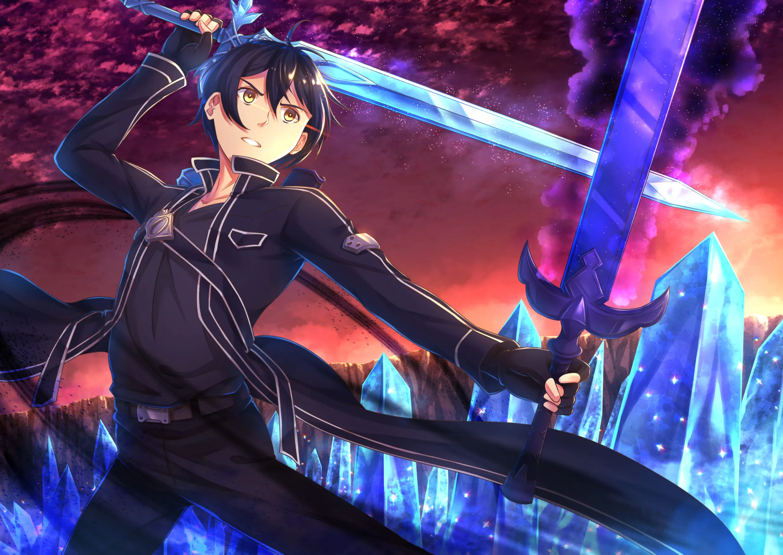 Ảnh Anime Kirito anh hùng bất tử trong thế giới ảo – Sword Art Online