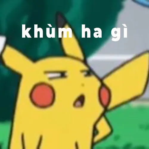 Bật cười sảng khoái với bộ sưu tập ảnh pikachu meme bá đạo