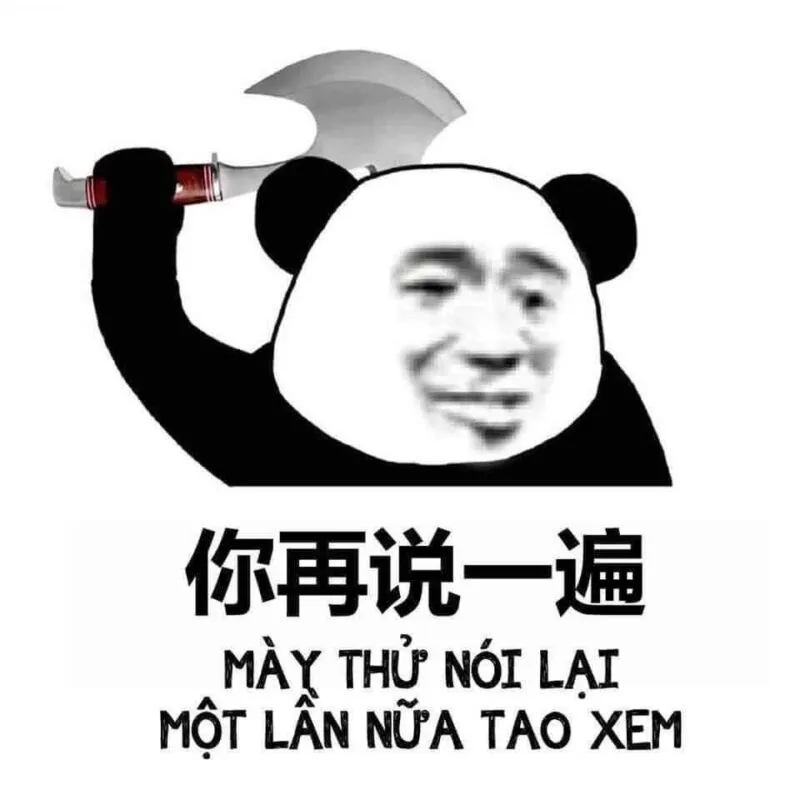 Biểu tượng hài hước từ ảnh gấu trúc meme khuấy đảo mạng xã hội