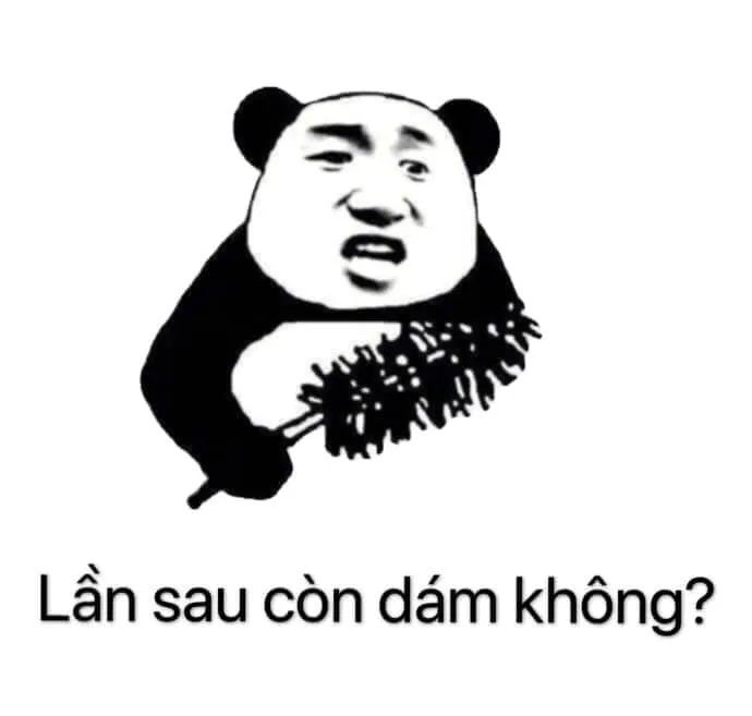 Biểu tượng hài hước từ ảnh gấu trúc meme khuấy đảo mạng xã hội