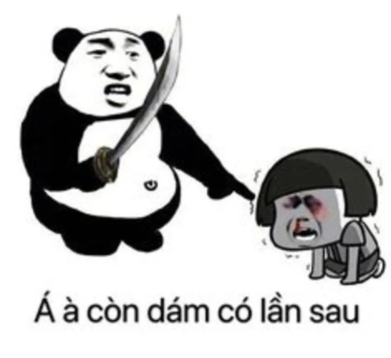 Biểu tượng hài hước từ ảnh gấu trúc meme khuấy đảo mạng xã hội