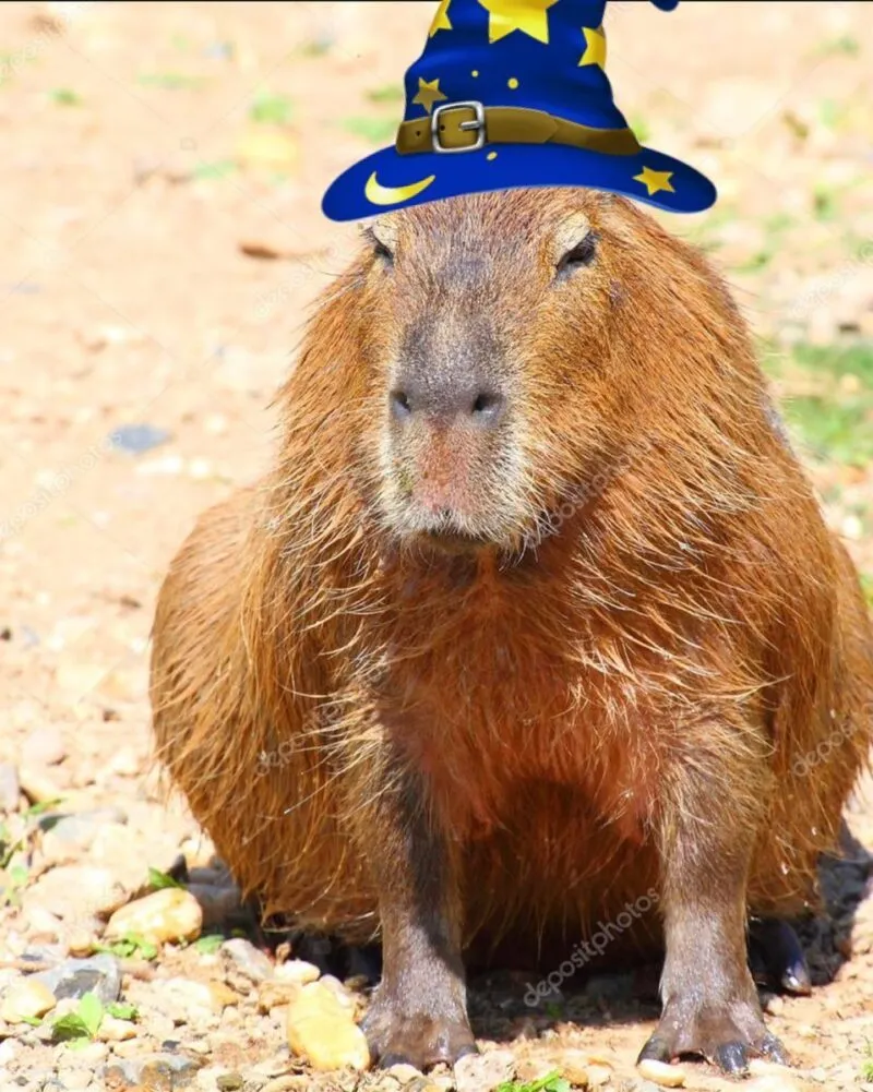 Bộ ảnh meme Capybara biểu cảm ngờ nghệch tạo sự hài hước