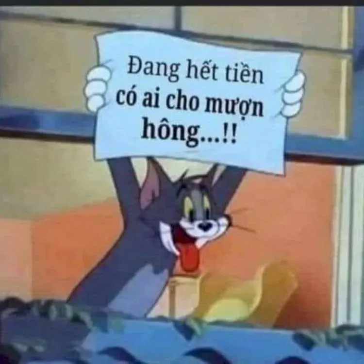 Bộ ảnh meme hết tiền nỗi ám ảnh của học sinh sinh viên xa nhà