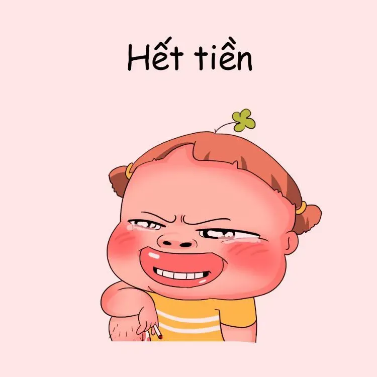 Bộ ảnh meme hết tiền nỗi ám ảnh của học sinh sinh viên xa nhà