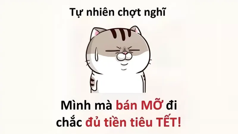 Bộ ảnh meme Tết độc đáo với các tình huống dở khóc dở cười