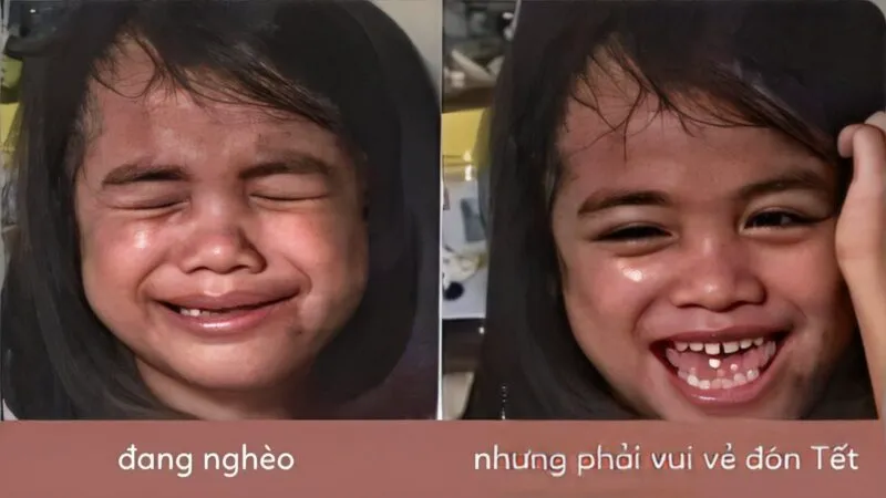 Bộ ảnh meme Tết độc đáo với các tình huống dở khóc dở cười