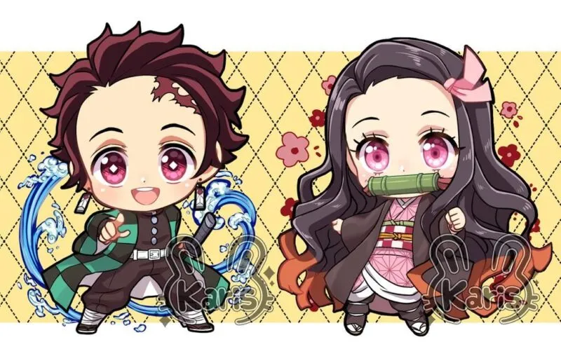 Bộ sưu tập 200 ảnh Kimetsu Yaiba phiên bản chibi đẹp và dễ thương nhất