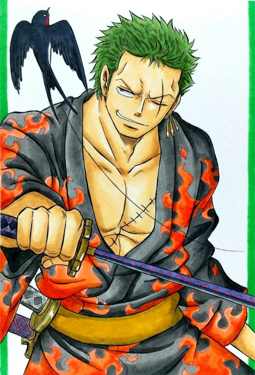 Bộ sưu tập ảnh anime Zoro độc đáo theo chủ đề – Tải miễn phí