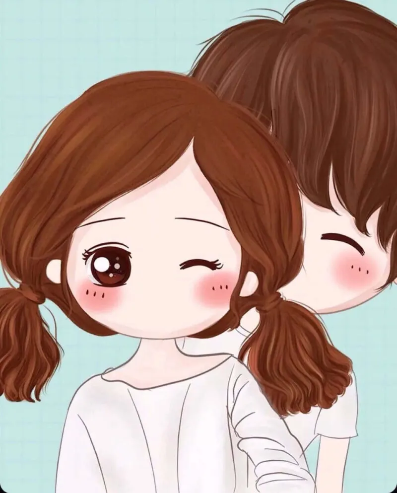 Bộ sưu tập chibi cặp đôi hình ảnh tình yêu lãng mạn cho mọi lứa tuổi