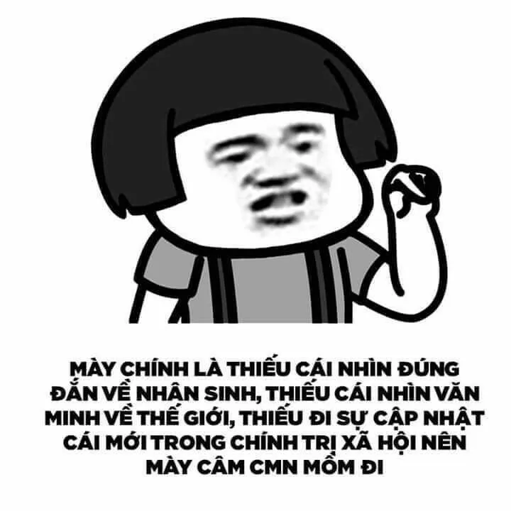 Cười không nhịn nổi với kho ảnh meme chửi cực mặn và hài hước