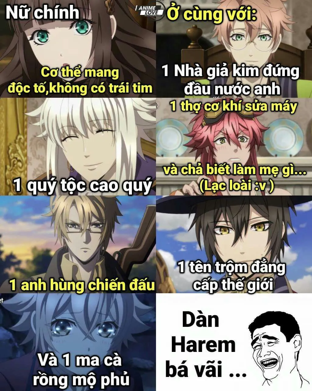 Đỉnh cao 100+ ảnh anime hài hước khiến bạn cười vỡ bụng