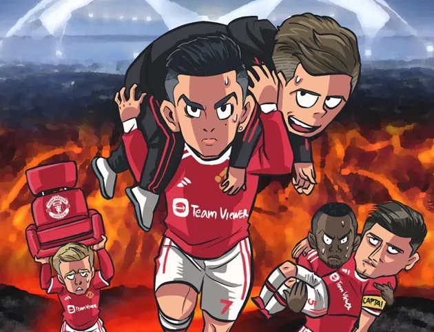 Khám phá bộ ảnh chibi manchester united cute nhất cho người yêu bóng đá