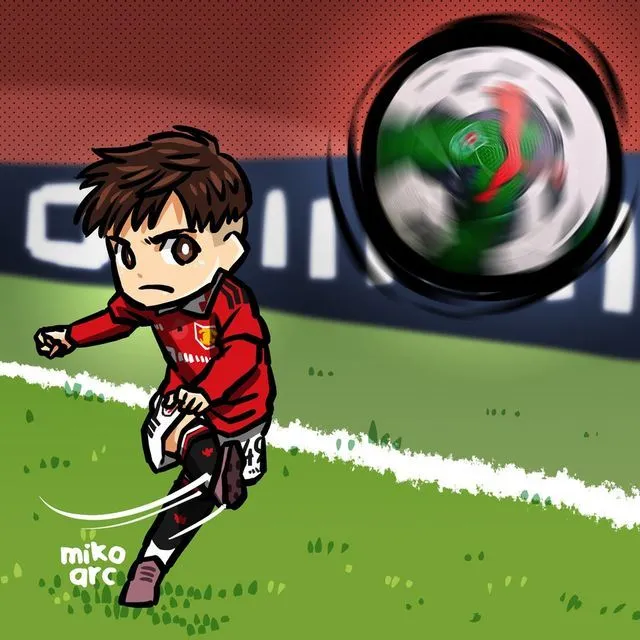 Khám phá bộ ảnh chibi manchester united cute nhất cho người yêu bóng đá