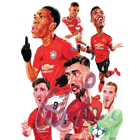 Khám phá bộ ảnh chibi manchester united cute nhất cho người yêu bóng đá