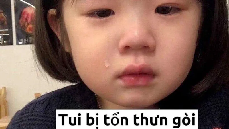 Kho ảnh meme khóc mang nhiều cung bậc cảm xúc buồn khác nhau