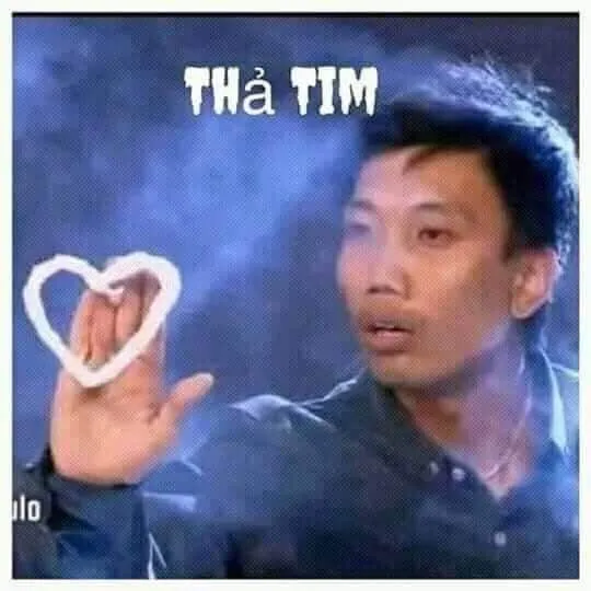 Meme trái tim bá đạo cho những người đang yêu tan chảy