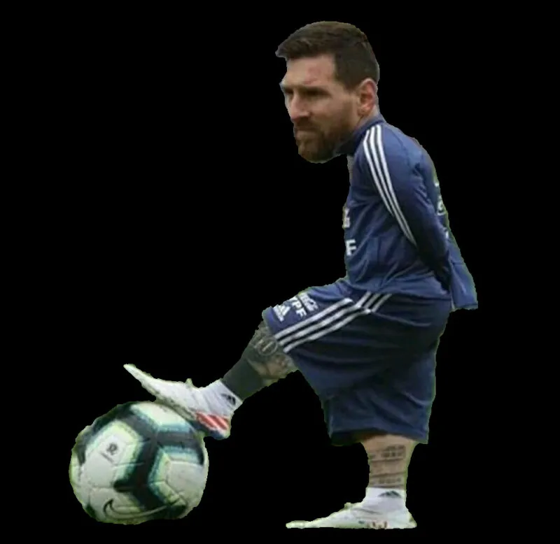 Những hình ảnh Messi meme bá đạo về bóng đá và cuộc sống