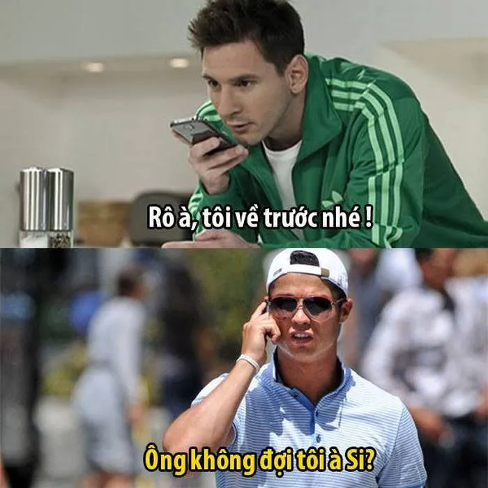 Những hình ảnh Messi meme bá đạo về bóng đá và cuộc sống