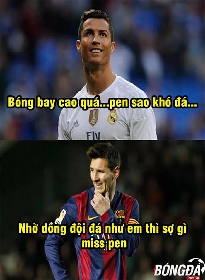 Những hình ảnh Messi meme bá đạo về bóng đá và cuộc sống