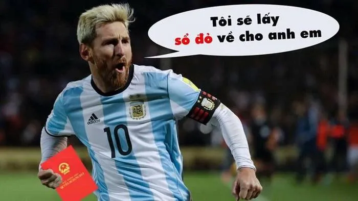 Những hình ảnh Messi meme bá đạo về bóng đá và cuộc sống