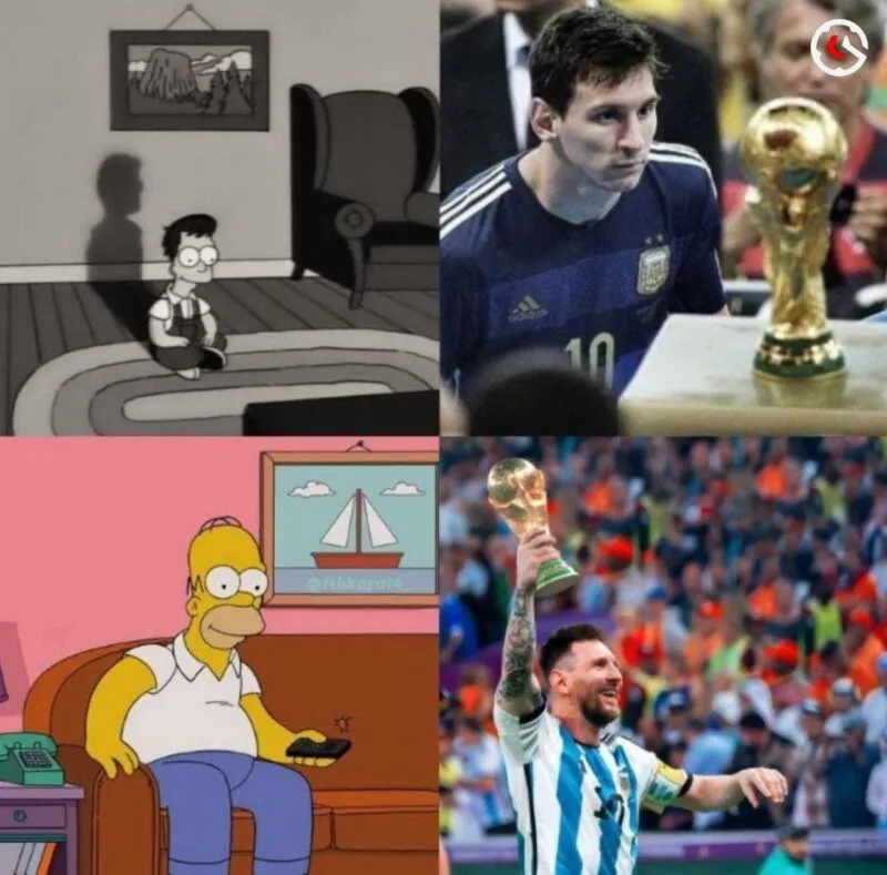 Những hình ảnh Messi meme bá đạo về bóng đá và cuộc sống