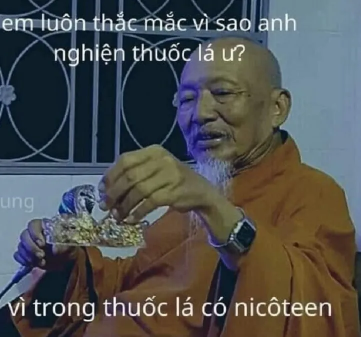 Thầy ông nội meme với bộ ảnh meme hài hước gây bão mạng xã hội