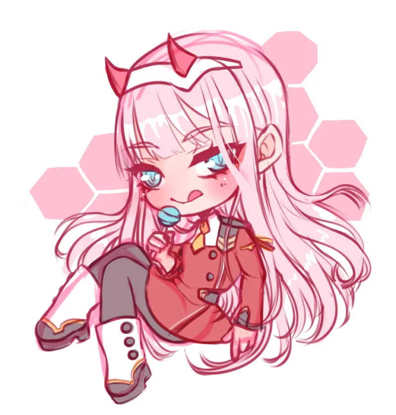 Top 100 hình ảnh chibi zero two dễ thương nhất mọi thời đại