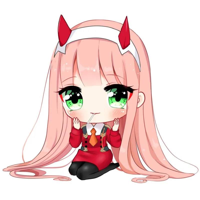 Top 100 hình ảnh chibi zero two dễ thương nhất mọi thời đại