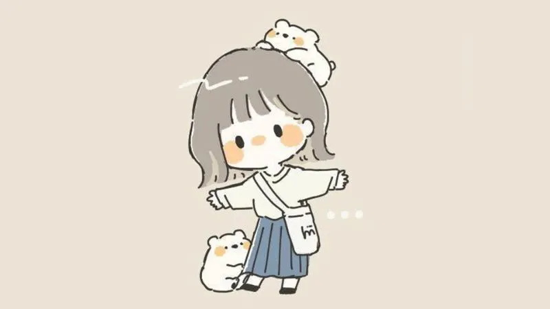 Top 50 ảnh chibi nữ dễ thương, ngầu lòi, cute cho avatar