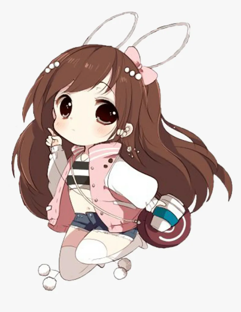 Top 50 ảnh chibi nữ dễ thương, ngầu lòi, cute cho avatar