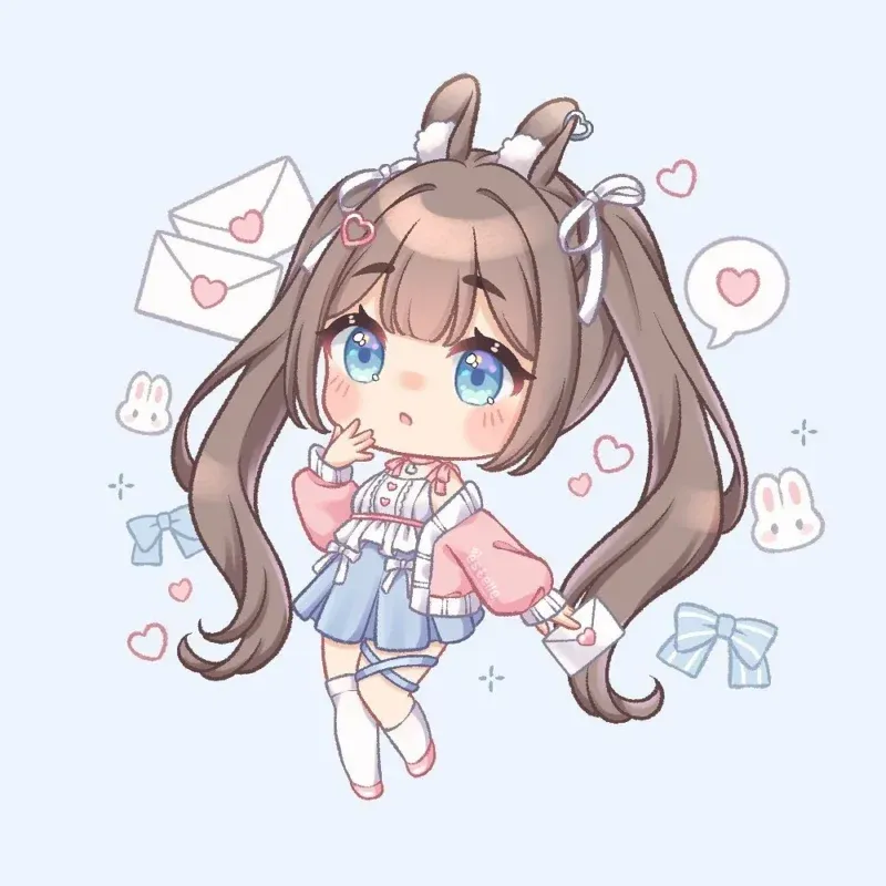 Top 50 ảnh chibi nữ dễ thương, ngầu lòi, cute cho avatar