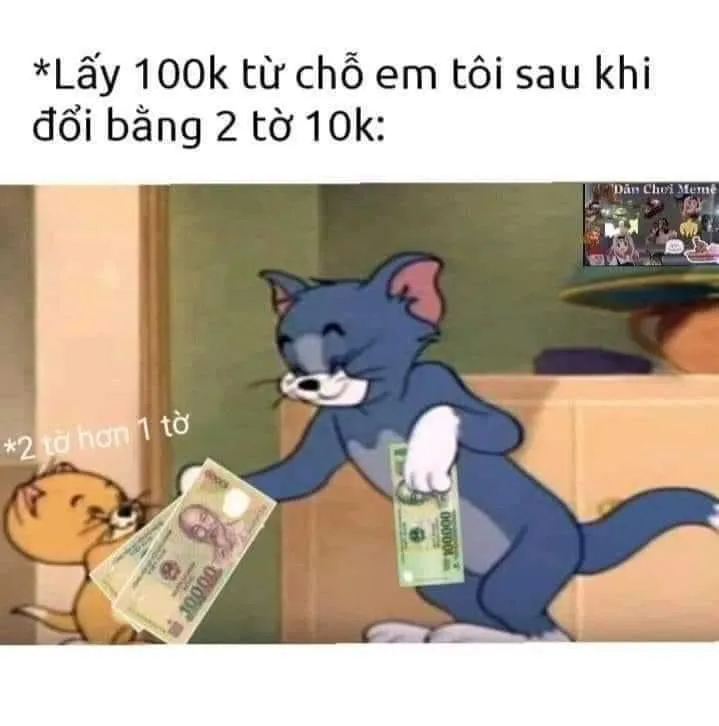 Top 50+ Ảnh meme về tiền. Chế dở khóc dở cười đầy hài hước