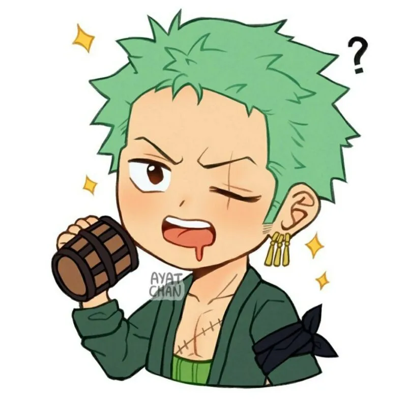 Top 500 ảnh zoro chibi ngầu nhất hút hồn các fan one piece