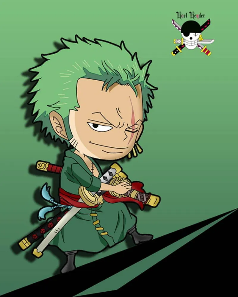 Top 500 ảnh zoro chibi ngầu nhất hút hồn các fan one piece