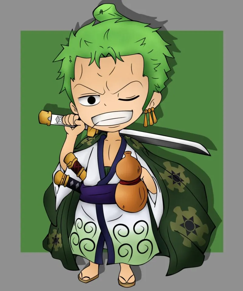 Top 500 ảnh zoro chibi ngầu nhất hút hồn các fan one piece