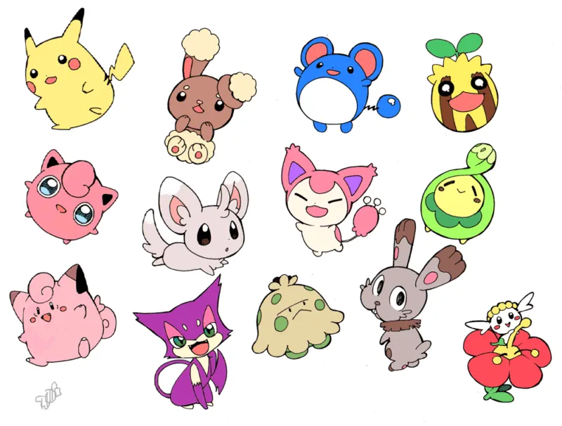 Top 99+ ảnh chibi Pokemon cute đáng yêu làm đốn tim fan hâm mộ