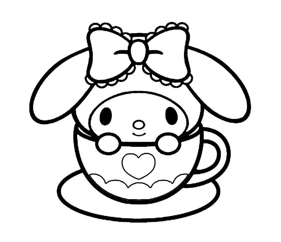 Tranh tô màu cinnamoroll