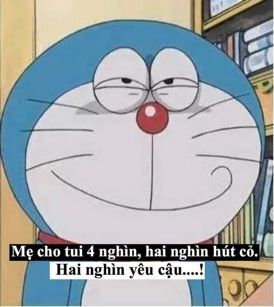 Tuyển tập bộ ảnh Doraemon meme hài hước nhất của chú mèo máy 