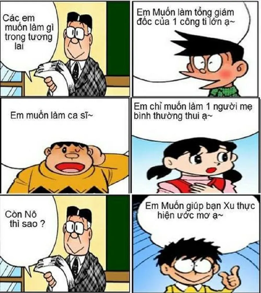 Tuyển tập bộ ảnh Doraemon meme hài hước nhất của chú mèo máy 