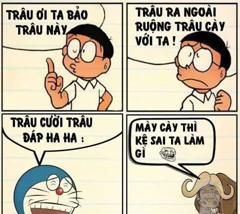 Tuyển tập bộ ảnh Doraemon meme hài hước nhất của chú mèo máy 