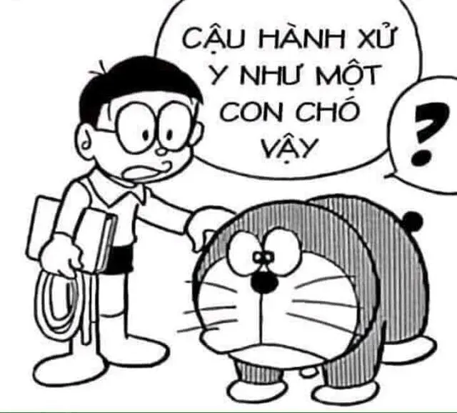 Tuyển tập bộ ảnh Doraemon meme hài hước nhất của chú mèo máy 