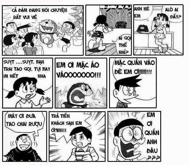 Tuyển tập bộ ảnh Doraemon meme hài hước nhất của chú mèo máy 