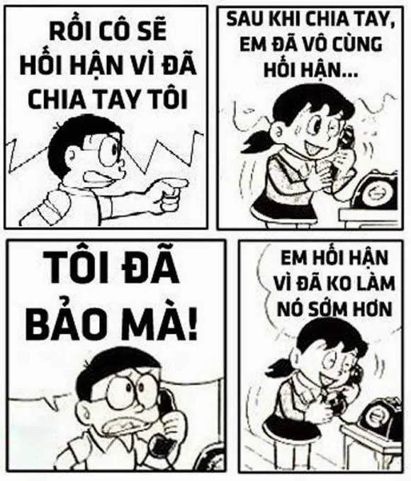 Tuyển tập bộ ảnh Doraemon meme hài hước nhất của chú mèo máy 