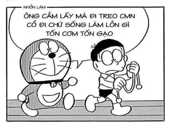 Tuyển tập bộ ảnh Doraemon meme hài hước nhất của chú mèo máy 