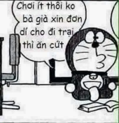 Tuyển tập bộ ảnh Doraemon meme hài hước nhất của chú mèo máy 